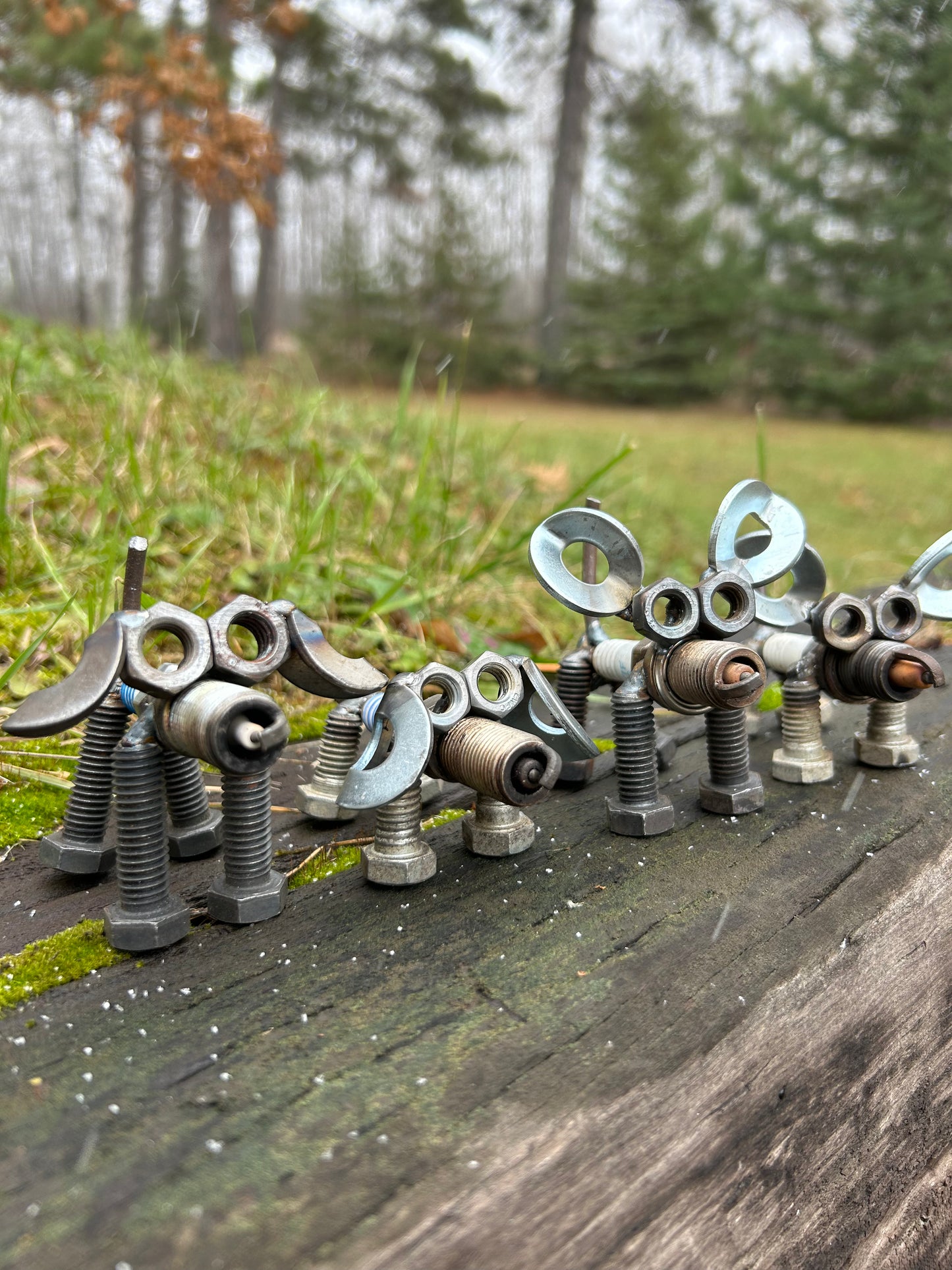 Standing Spark Plug Dogs
