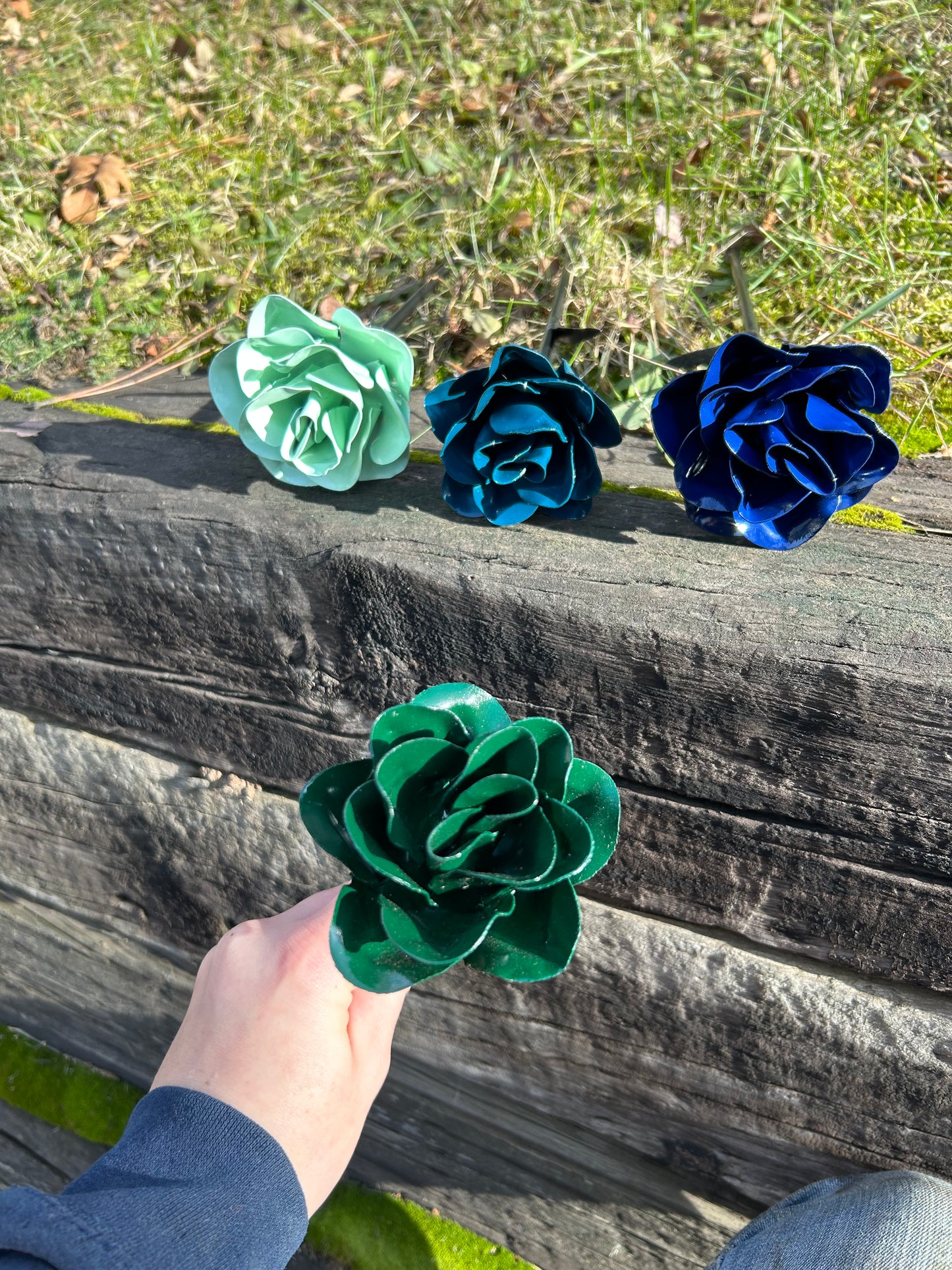 Dark Green Rose