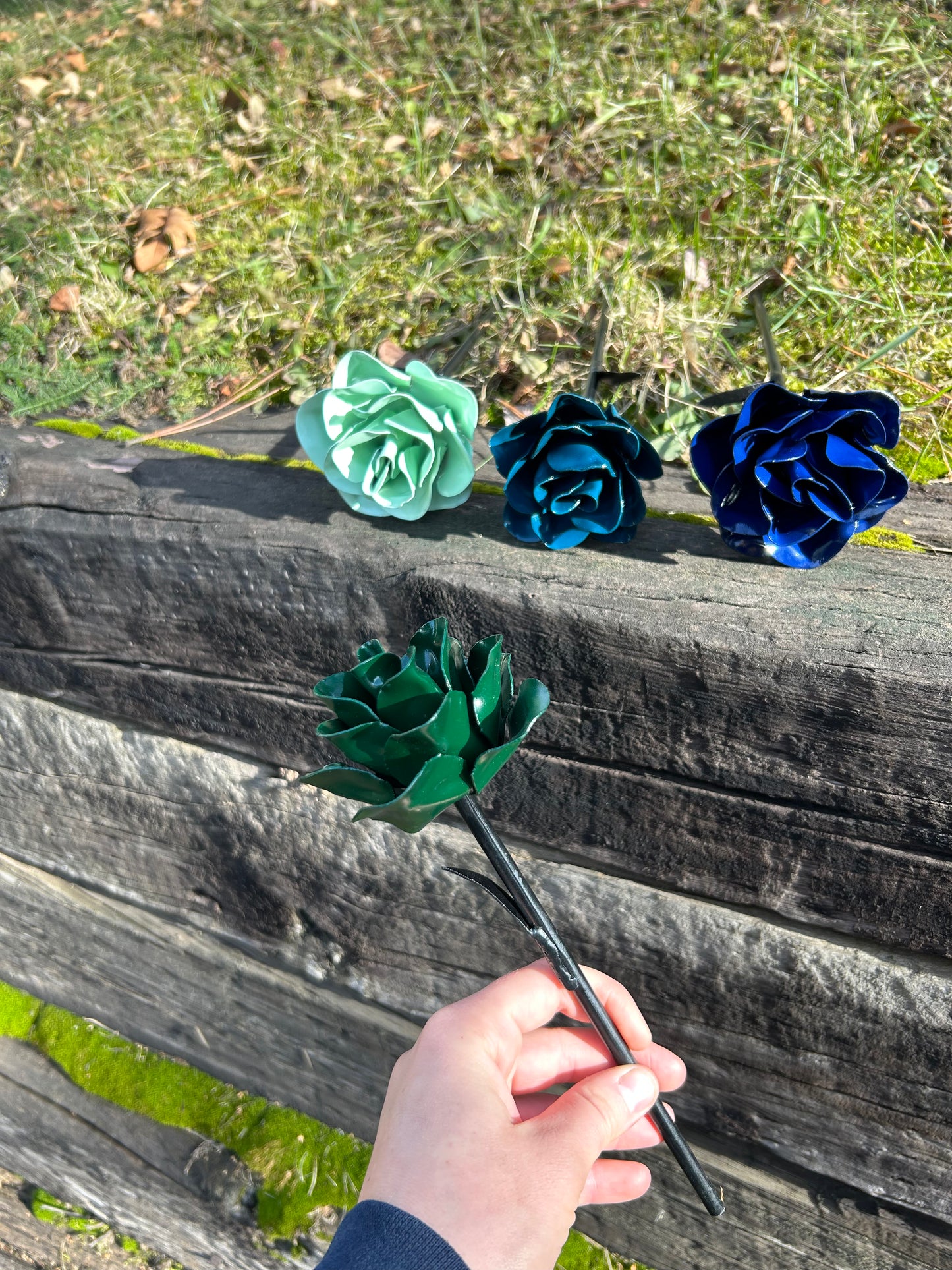 Dark Green Rose