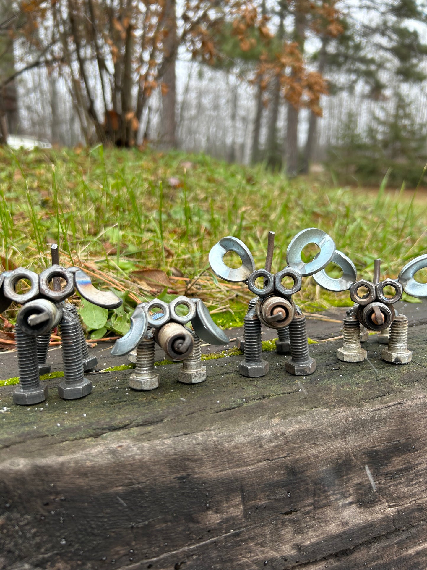 Standing Spark Plug Dogs